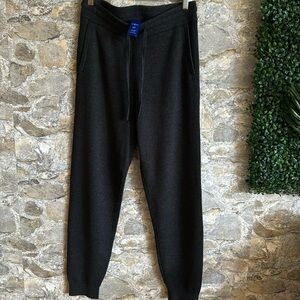 Kit and Ace rib knit merino wool joggers